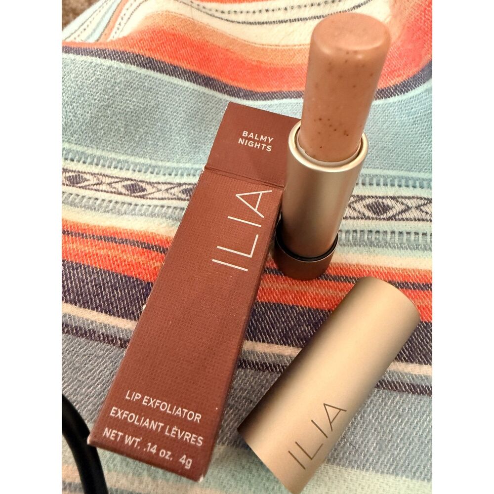 NIB ILIA Balmy Nights Lip Exfoliator